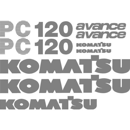 Aftermarket Decal Set KMPC120-5DECALSET